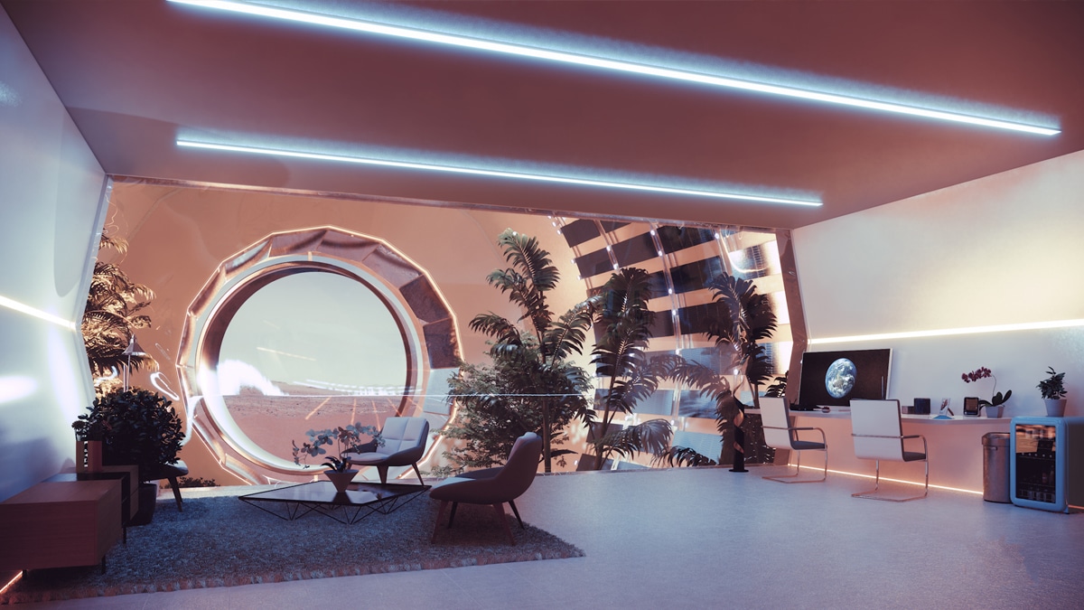 Workplace Architecture, Mars. ABIBOO Studio - SONet